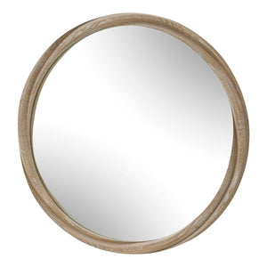 Landry Round Mirror - modern mirror with sleek design for contemporary interiors | Image 2 | InSTYLE Home & Rugs