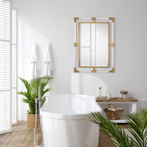 Balkan Mirror - perfect for enhancing light and creating a sense of space | Image 1 | InSTYLE Home & Rugs