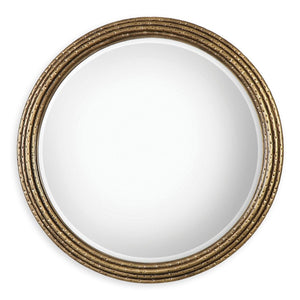 Spera Round Mirror - perfect for enhancing light and creating a sense of space | Image 2 | InSTYLE Home & Rugs