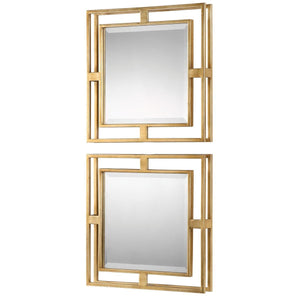 Allick Square Mirrors, S/2 - available in various shapes, sizes, and frame styles | Image 4 | InSTYLE Home & Rugs