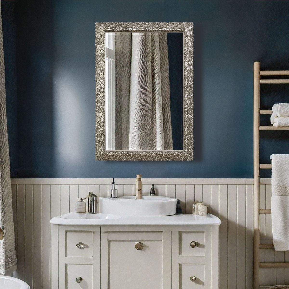 Evelina Mirror - modern mirror with sleek design for contemporary interiors | Image 1 | InSTYLE Home & Rugs