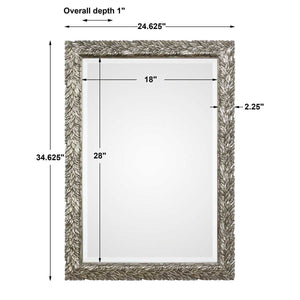 Evelina Mirror - modern mirror with sleek design for contemporary interiors | Image 6 | InSTYLE Home & Rugs