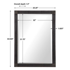 Gower Mirror - modern mirror with sleek design for contemporary interiors | Image 6 | InSTYLE Home & Rugs