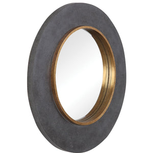 Saul Round Mirror - full-length mirror for creating the illusion of space and light | Image 5 | InSTYLE Home & Rugs