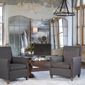 Amiel Large Arch Mirror, Ivory - full-length mirror for creating the illusion of space and light | Image 4 | InSTYLE Home & Rugs