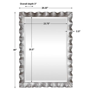 Haya Mirror - modern mirror with sleek design for contemporary interiors | Image 6 | InSTYLE Home & Rugs