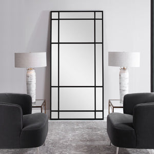 Spurgeon Mirror, Black - elegant mirror for adding style and light to any room | Image 5 | InSTYLE Home & Rugs