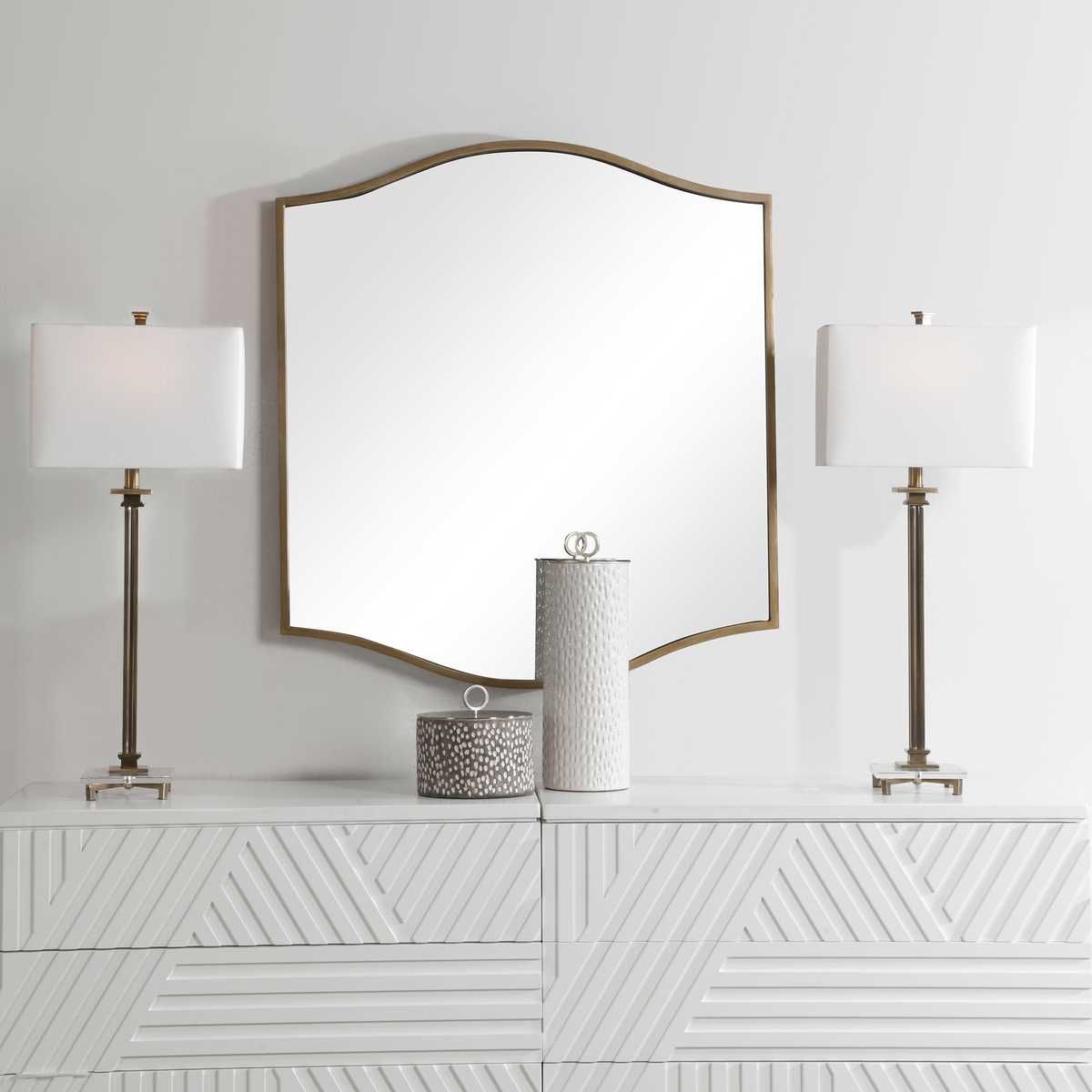 Cerise Mirror - full-length mirror for creating the illusion of space and light | Image 1 | InSTYLE Home & Rugs
