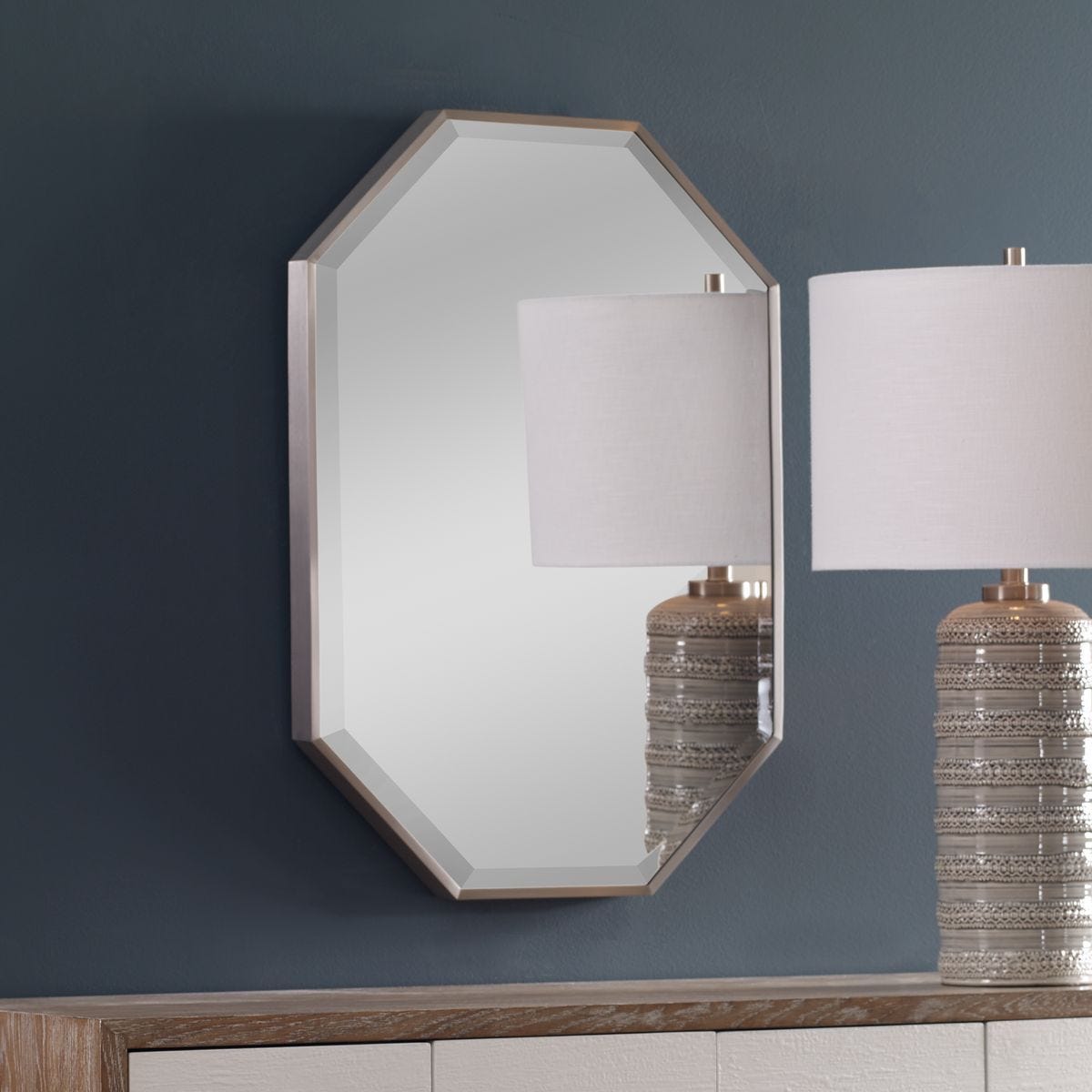 Stuartson Vanity Mirror - modern mirror with sleek design for contemporary interiors | Image 1 | InSTYLE Home & Rugs