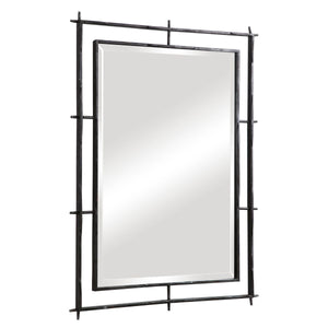 Ironworks Mirror - modern mirror with sleek design for contemporary interiors | Image 3 | InSTYLE Home & Rugs