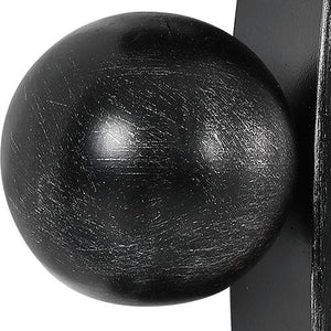Cyra Round Mirror, Black - full-length mirror for creating the illusion of space and light | Image 10 | InSTYLE Home & Rugs