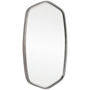 Duronia Mirror, Silver - elegant mirror for adding style and light to any room | Image 3 | InSTYLE Home & Rugs