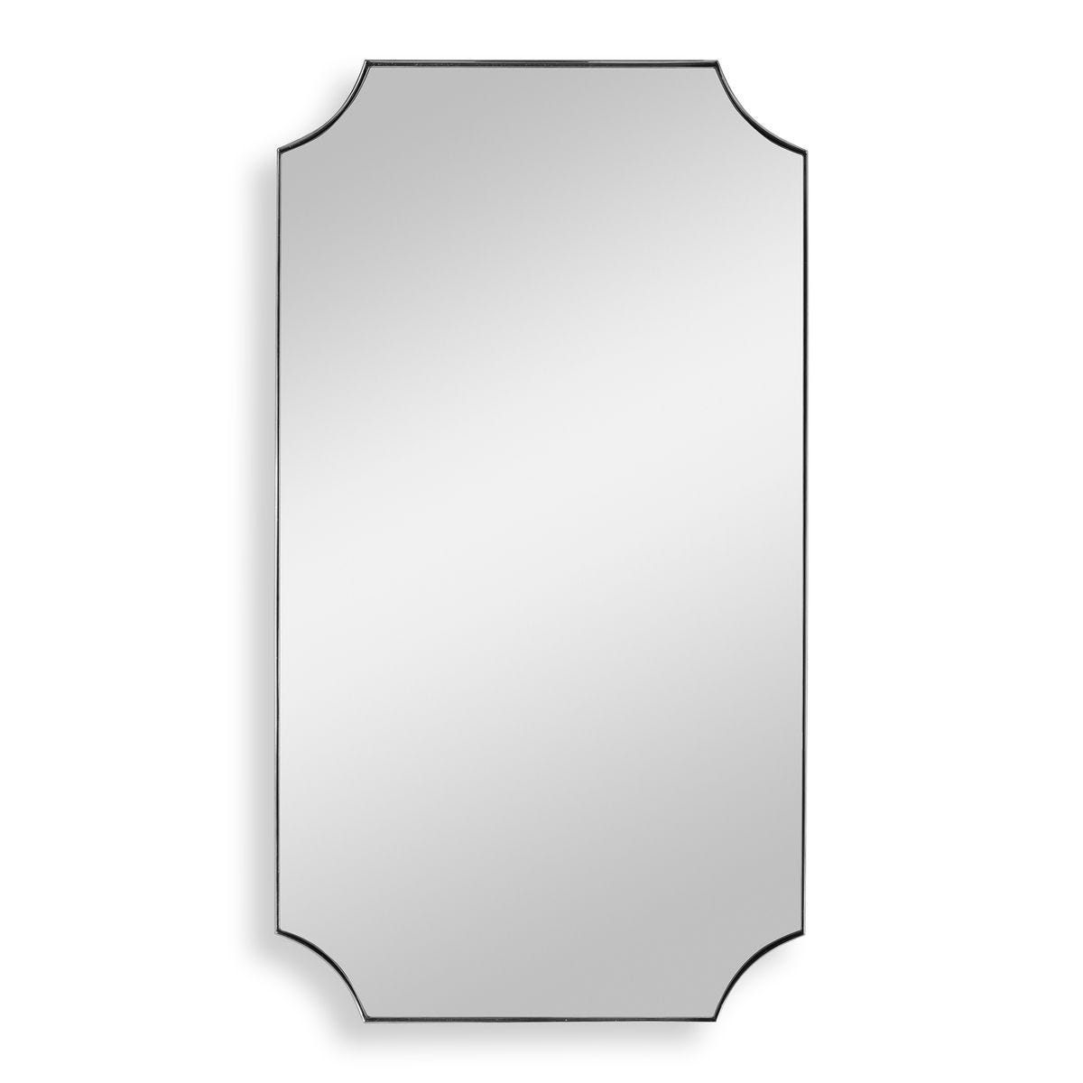 Lennox Mirror, Nickel - available in various shapes, sizes, and frame styles | Image 2 | InSTYLE Home & Rugs