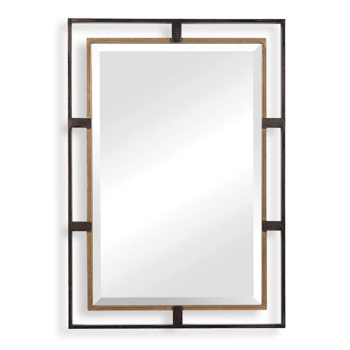 Carrizo Rectangle Mirror - full-length mirror for creating the illusion of space and light | Image 2 | InSTYLE Home & Rugs