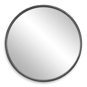 Dawsyn Round Mirror - full-length mirror for creating the illusion of space and light | Image 2 | InSTYLE Home & Rugs