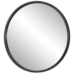 Dawsyn Round Mirror - full-length mirror for creating the illusion of space and light | Image 3 | InSTYLE Home & Rugs