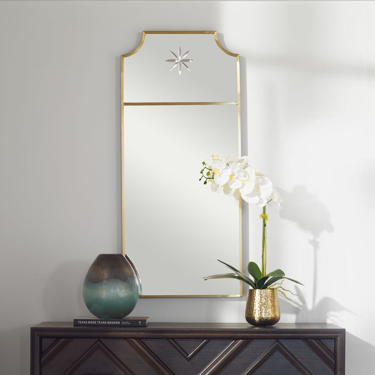 Caddington Mirror - perfect for enhancing light and creating a sense of space | Image 1 | InSTYLE Home & Rugs