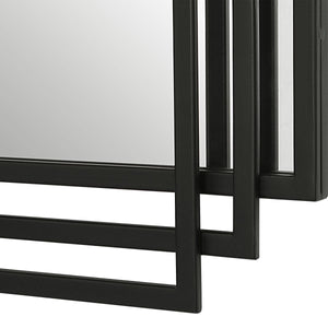 Amherst Mirror, Black - elegant mirror for adding style and light to any room | Image 4 | InSTYLE Home & Rugs