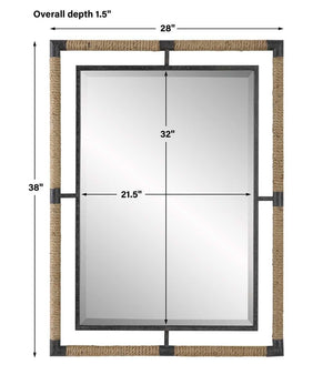 Melville Mirror - elegant mirror for adding style and light to any room | Image 6 | InSTYLE Home & Rugs