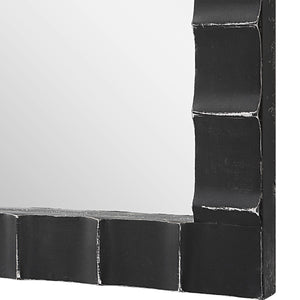 Dandridge Mirror, Black - elegant mirror for adding style and light to any room | Image 4 | InSTYLE Home & Rugs