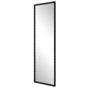 Serna Tall Mirror, Black - elegant mirror for adding style and light to any room | Image 3 | InSTYLE Home & Rugs