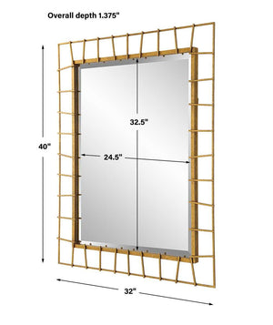 Townsend Mirror - modern mirror with sleek design for contemporary interiors | Image 6 | InSTYLE Home & Rugs