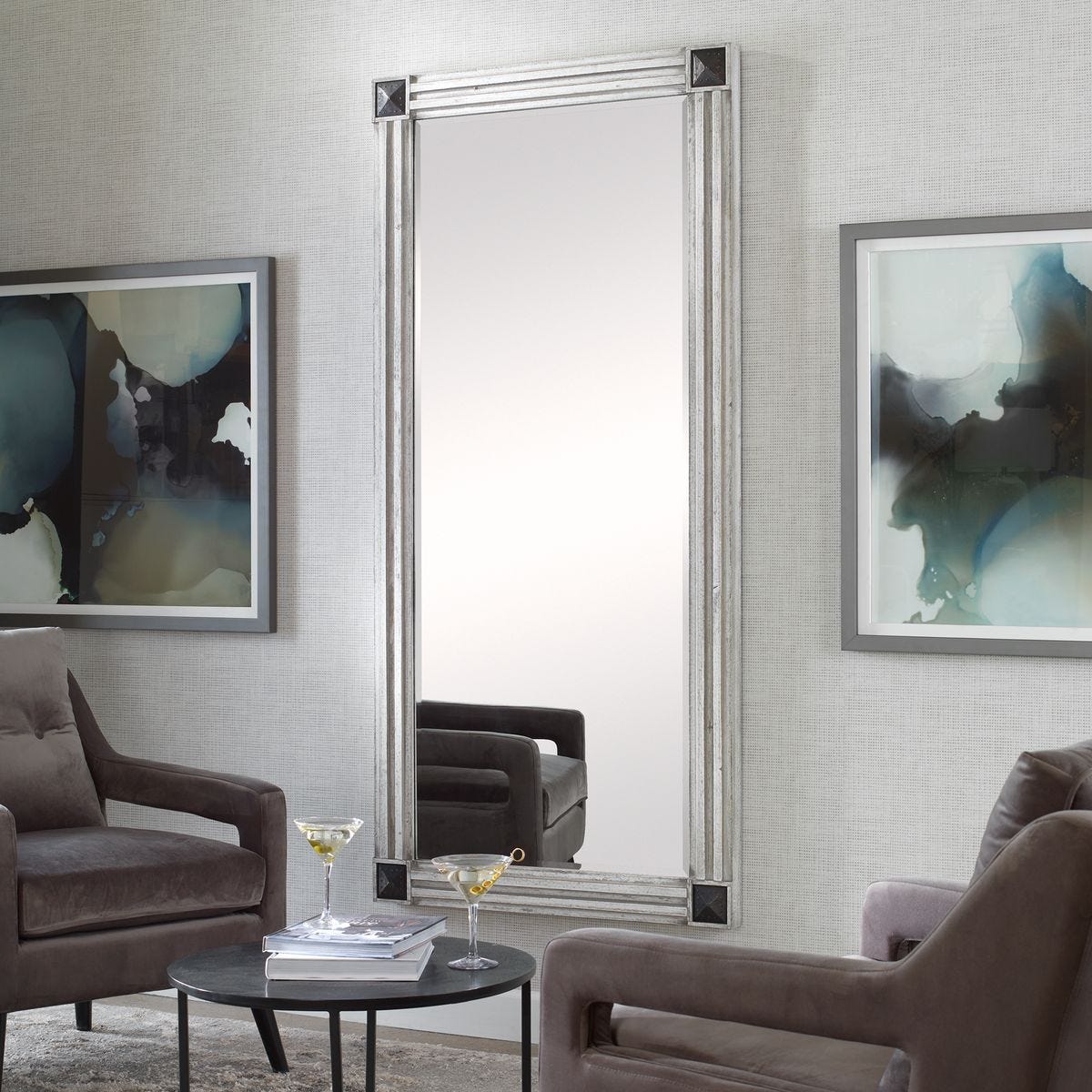 Manor Mirror - elegant mirror for adding style and light to any room | Image 1 | InSTYLE Home & Rugs