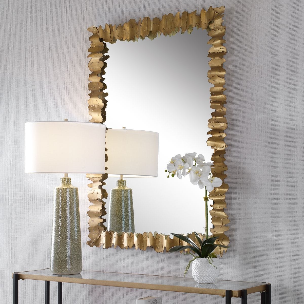 Lev Mirror - elegant mirror for adding style and light to any room | Image 1 | InSTYLE Home & Rugs