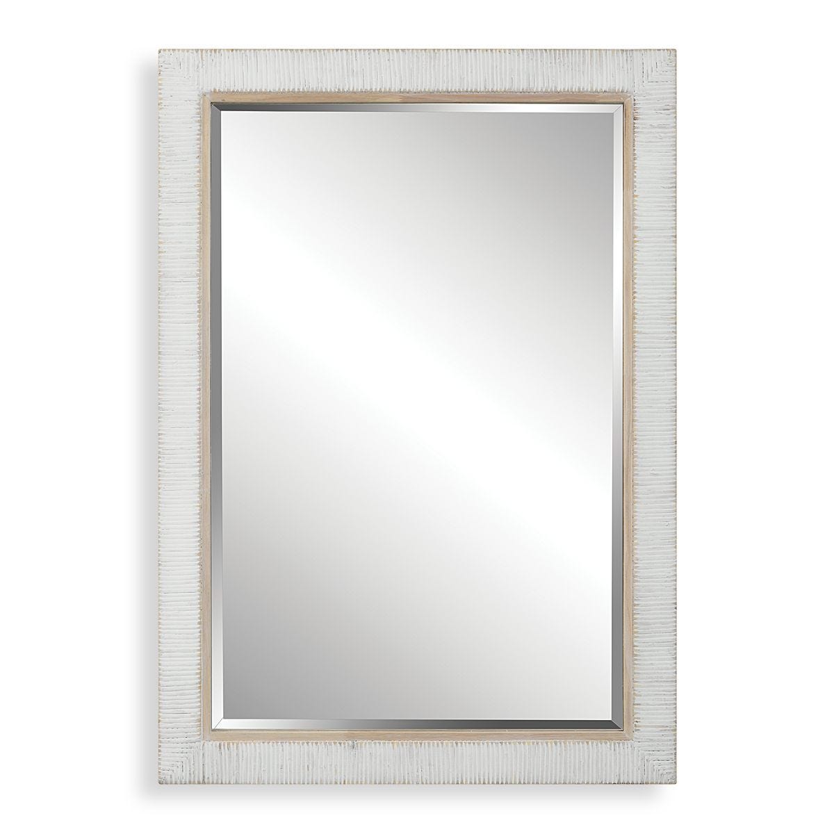 Cape Mirror, Whitewashed - elegant mirror for adding style and light to any room | Image 2 | InSTYLE Home & Rugs