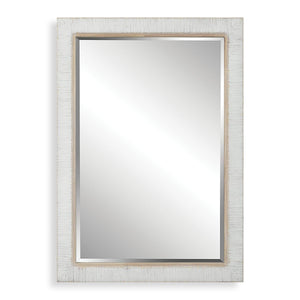 Cape Mirror, Whitewashed - elegant mirror for adding style and light to any room | Image 2 | InSTYLE Home & Rugs