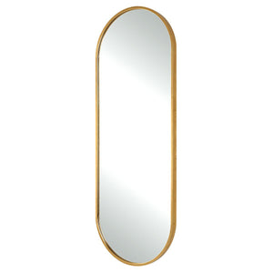 Varina Tall Mirror, Gold - elegant mirror for adding style and light to any room | Image 3 | InSTYLE Home & Rugs