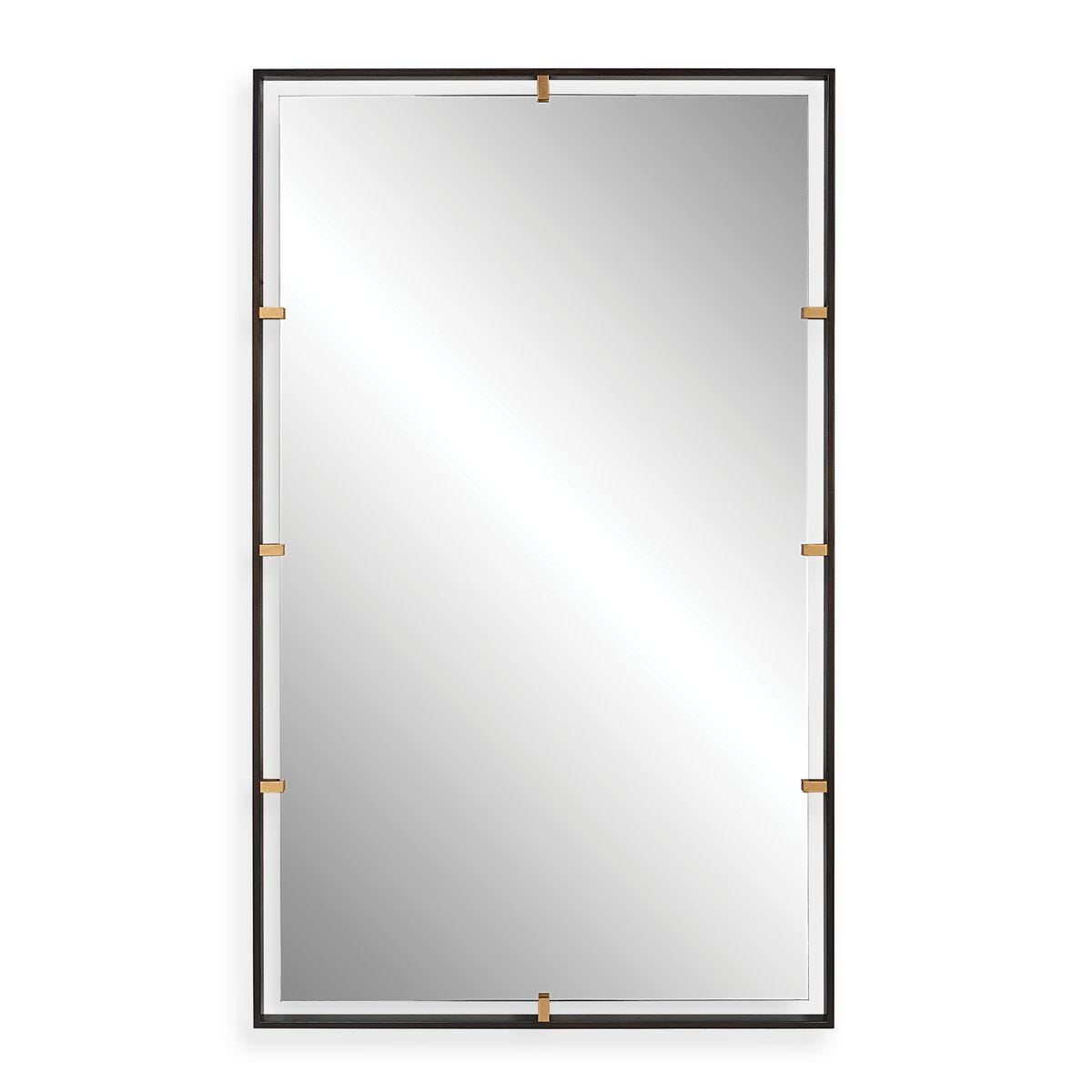 Egon Mirror, Bronze - elegant mirror for adding style and light to any room | Image 2 | InSTYLE Home & Rugs