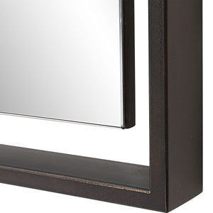 Egon Mirror, Bronze - elegant mirror for adding style and light to any room | Image 4 | InSTYLE Home & Rugs