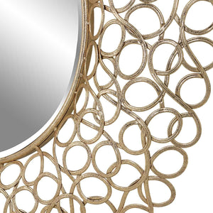 Swirl Round Mirror - elegant mirror for adding style and light to any room | Image 6 | InSTYLE Home & Rugs