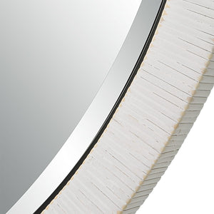 Granada Round Mirror - full-length mirror for creating the illusion of space and light | Image 5 | InSTYLE Home & Rugs