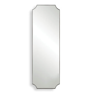 Lennox Tall Mirror, Nickel - full-length mirror for creating the illusion of space and light | Image 2 | InSTYLE Home & Rugs