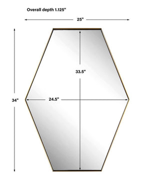 Ankara Mirror - modern mirror with sleek design for contemporary interiors | Image 6 | InSTYLE Home & Rugs