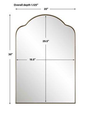 Sidney Arch Mirror - full-length mirror for creating the illusion of space and light | Image 6 | InSTYLE Home & Rugs