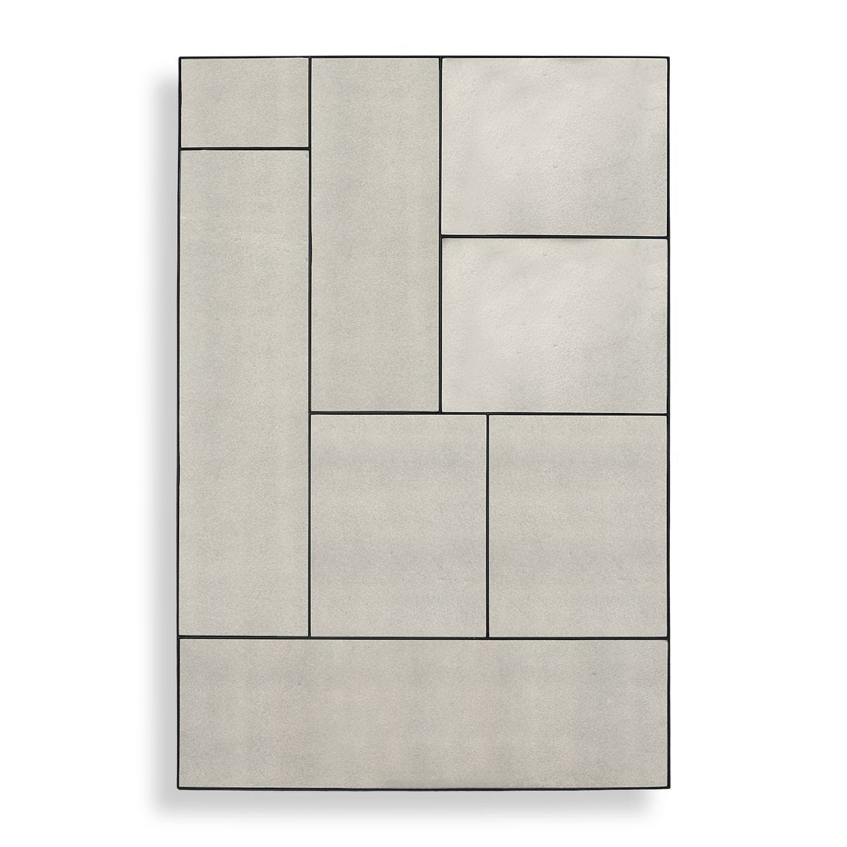 Puzzle Piece Mirror - modern mirror with sleek design for contemporary interiors | Image 2 | InSTYLE Home & Rugs