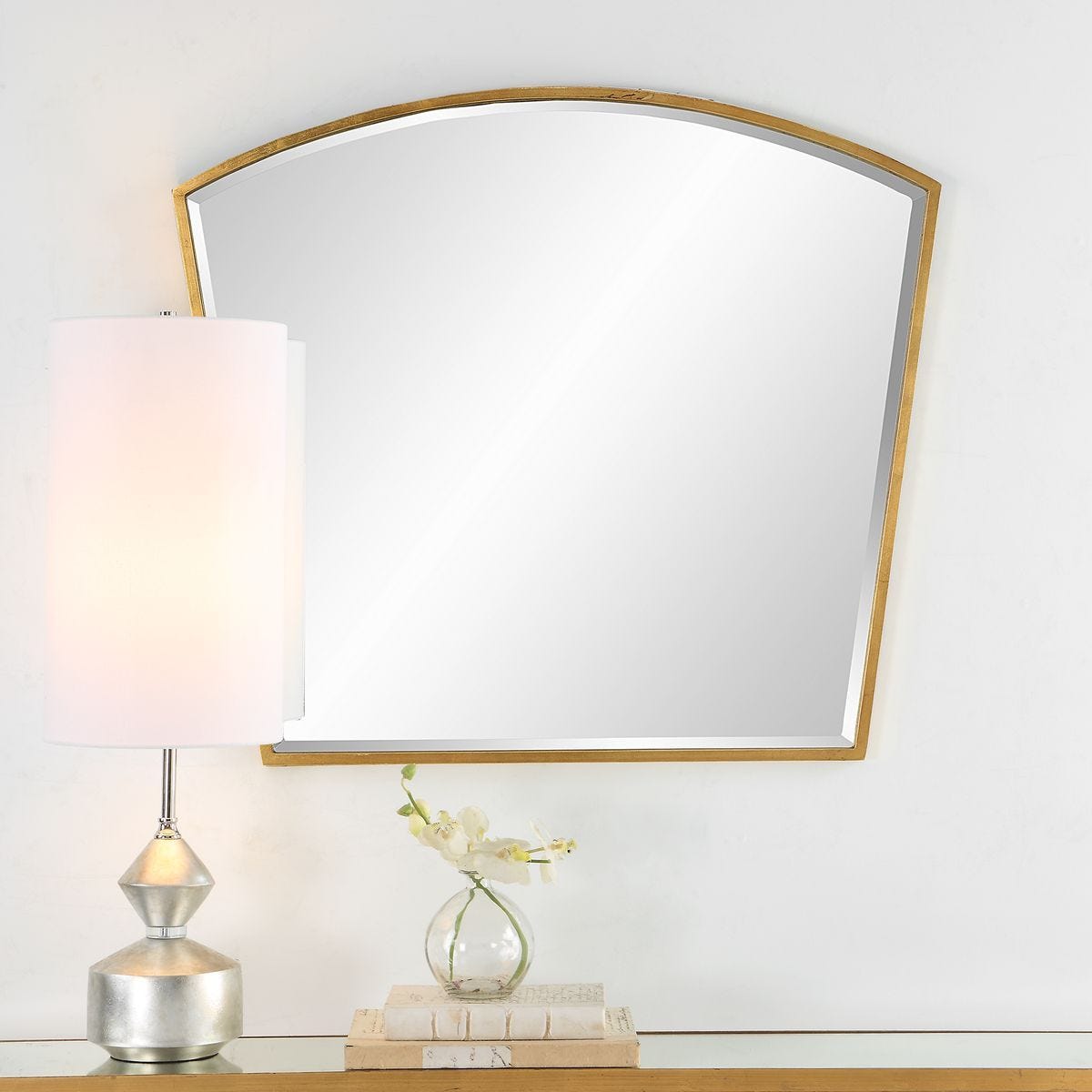 Boundary Arch Mirror - modern mirror with sleek design for contemporary interiors | Image 1 | InSTYLE Home & Rugs