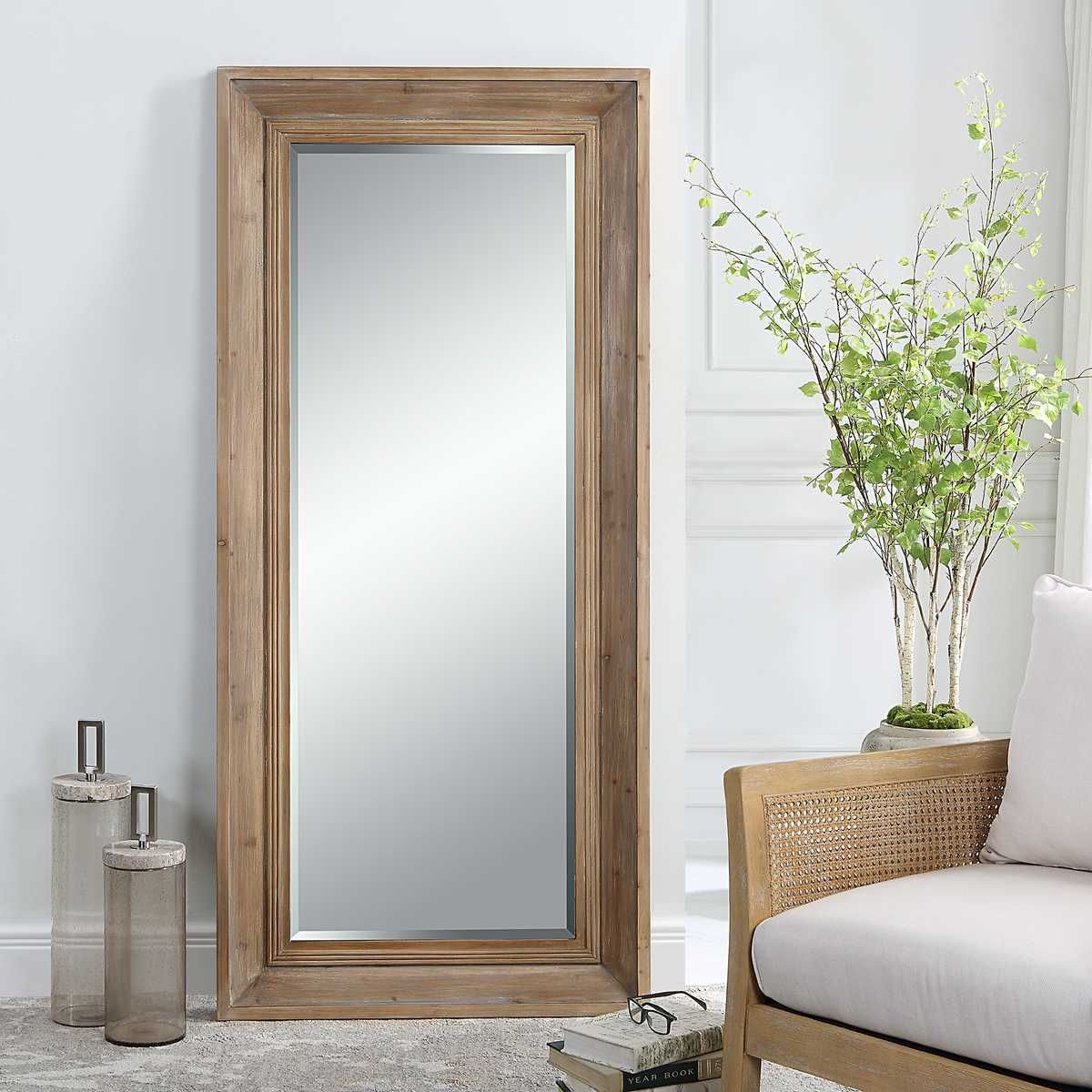 Missoula Mirror, Natural - full-length mirror for creating the illusion of space and light | Image 1 | InSTYLE Home & Rugs