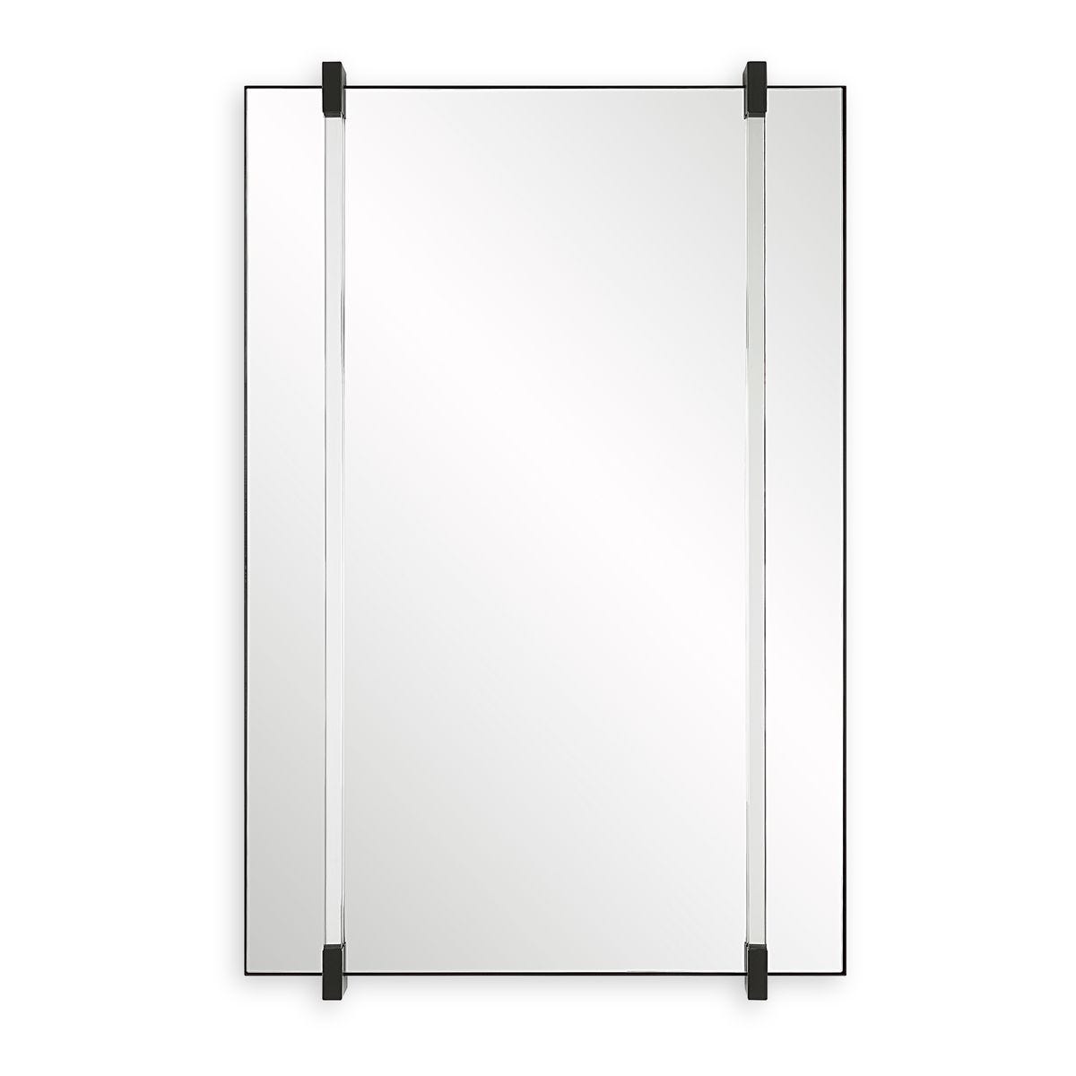 Ladonna Mirror, Black - full-length mirror for creating the illusion of space and light | Image 2 | InSTYLE Home & Rugs