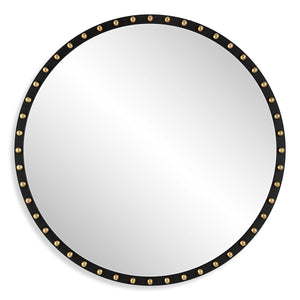 Sele Round Mirror - elegant mirror for adding style and light to any room | Image 2 | InSTYLE Home & Rugs