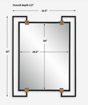 Ivey Rectangle Mirror - full-length mirror for creating the illusion of space and light | Image 6 | InSTYLE Home & Rugs
