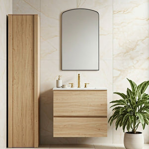Tordera Arch Mirror, Black - full-length mirror for creating the illusion of space and light | Image 1 | InSTYLE Home & Rugs