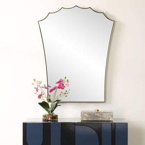 Monarch Vanity Mirror - modern mirror with sleek design for contemporary interiors | Image 1 | InSTYLE Home & Rugs