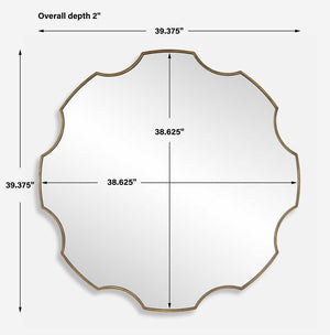 Gearing Up Mirror - elegant mirror for adding style and light to any room | Image 6 | InSTYLE Home & Rugs