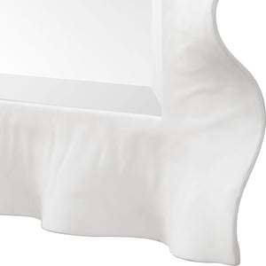 Haya Mirror, White - full-length mirror for creating the illusion of space and light | Image 5 | InSTYLE Home & Rugs