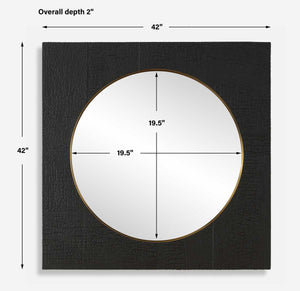 Ember Square Mirror - full-length mirror for creating the illusion of space and light | Image 6 | InSTYLE Home & Rugs