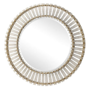 Denali Round Mirror - full-length mirror for creating the illusion of space and light | Image 4 | InSTYLE Home & Rugs